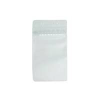 PVC Name Badge with Frosted Ziplock LX#31- Vertical