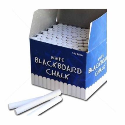 White Chalkboard Chalk - Box of 100