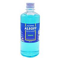 ALSOFF ETHYL RUBBING ALCOHOL 70 450ML BLUE