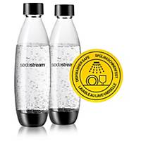 Flasche SodaStream Fuse, 840-1000 ml, Packung à 2 Stk., schwarz