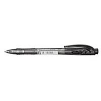 STABILO 308 Liner Retractable Ball Pen 0.38mm Black