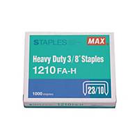 MAX No.23/10 (1210FA-H) Staples - Box of 1000
