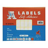 A LABELS 241 16 x 28mm - Pack of 750