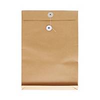 Brown Envelope with String 9 x 13 x 1.5 inch