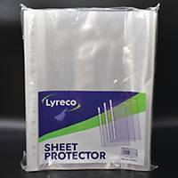 Lyreco 11 Hole Sheet Protector 0.1mm Pack of 100