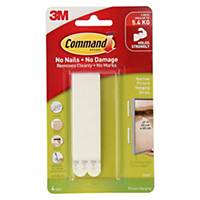 3M 17207 Command Narrow Picture Hanging Strip (Holds Up to 5.4kg) Pack of 4