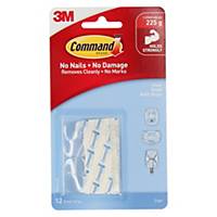3M 17024 Command Small Clear Refill Strip (Holds Up to 225g) Pack of 12