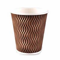 Paper Cup Ripple 8oz - Pack of 500