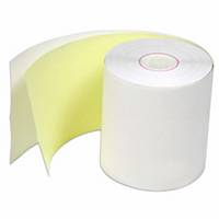 Cash Paper Roll NCR 2 Ply 76x70x12mm White