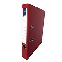 Lyreco PVC Lever Arch File F4 2 inch Red