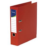Lyreco PVC Lever Arch File A4 3 inch Red