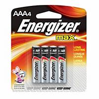 Energizer Alkaline Battery AAA - Pack of 4