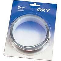 Metallband für Magnete, OXY-30169, Rückseite selbstklebend-Rolle 35mmx2m, weiss