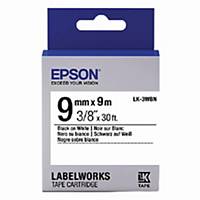 Epson LK-3WBN Tape Cartridge 9MM Black on White