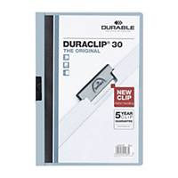 Durable 2200 Duraclip Folder A4 Blue