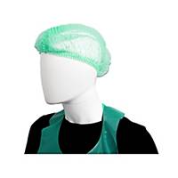 MICROTEX หมวกตัวหนอน สีเขียว แพ็ค 50