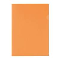 E310 Plastic Folder A4 Orange - Pack of 12