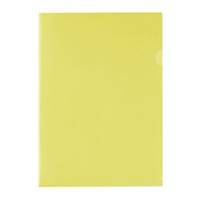 E310 Plastic Folder A4 Yellow - Pack of 12
