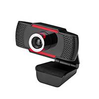 Webkamera Manta W182, HD 720p, červeno-černá