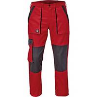 Pracovní kalhoty Cerva Max Neo, velikost 46, červené