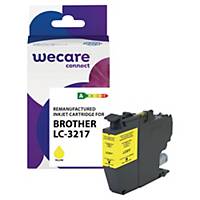 Wecare kompatibilis tintapatron Brother LC-3217Y, sárga