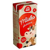 Trvanlivé mlieko Euromilk, plnotučné, 3,5 , 1 l