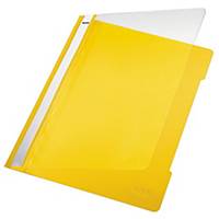 Leitz Schnellhefter 4191, A4, aus PVC-Folie, gelb