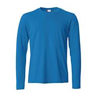 T-shirt manica lunga Clique 029033 blu royal tg XL