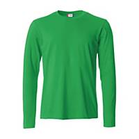 T-shirt manica lunga Clique 029033 verde tg 2XL