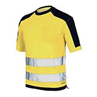 T-shirt alta visibilità Issa 8186 giallo / blu tg XL