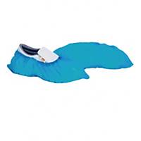 GFK PE shoe covers, blue, 100 pieces