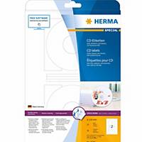 Herma Label A4 5079 F/CD Dia 116mm 25 sht/box