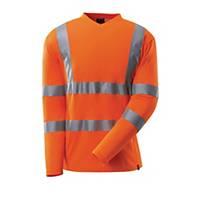 Langærmet T-shirt MASCOT 18281-995, str. XL, orange
