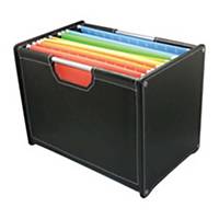 La Vida SFR-05 Leather Filing Box with 5 Filing Pocket