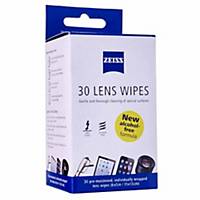 ZEISS Lens Wipes 100LW - Pack of 30 x 12sheets