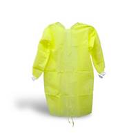 Assure Disposable High Risk Isolation Gown - Pack of 10 (Yellow)