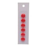 Magnetic Whiteboard Button 20MM Red - Pack of 6