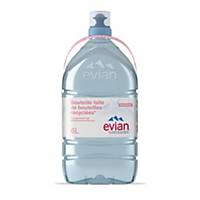 Eau minérale Evian XXL, 1 bouteille de 6 l