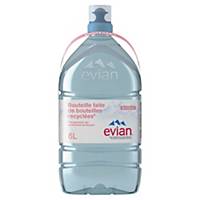 Distributeur d eau minérale Evian 6 L