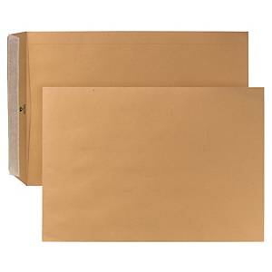 Enveloppes - C4 - brunes - 250 pièces - avec