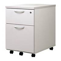 2-DRAWER MOBILE UNIT LIGHT GRY