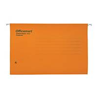 Officemart Suspension File F4 Orange - Box of 25