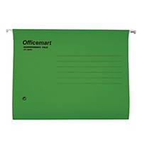 Officemart 吊掛式文件夾 A4 綠色 - 每盒25個