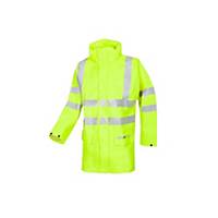 Sioen Andilly 9728 hi-vis parka, fluo yellow, size L, per piece