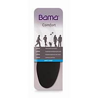 Bama Soft Step insoles, black, size 43, per pair