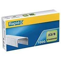 Rapid 23/8 Standard Staples - Box of 1000