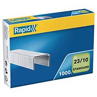 Rapid 39013 staples 23/10 galvanized 40-70 sheets - box of 1000