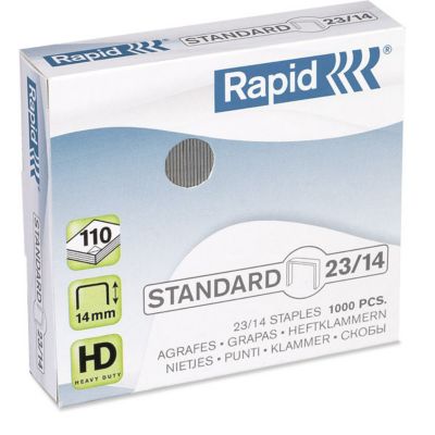 Rapid No.23/14 Staples - Box Of 1000