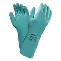 Ansell AlphaTec® Solvex® 37-675 chemical, nitrile gloves, size 8, 12 pairs
