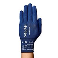 Ansell HyFlex® 11-819 ESD Gloves, Size 9, Blue